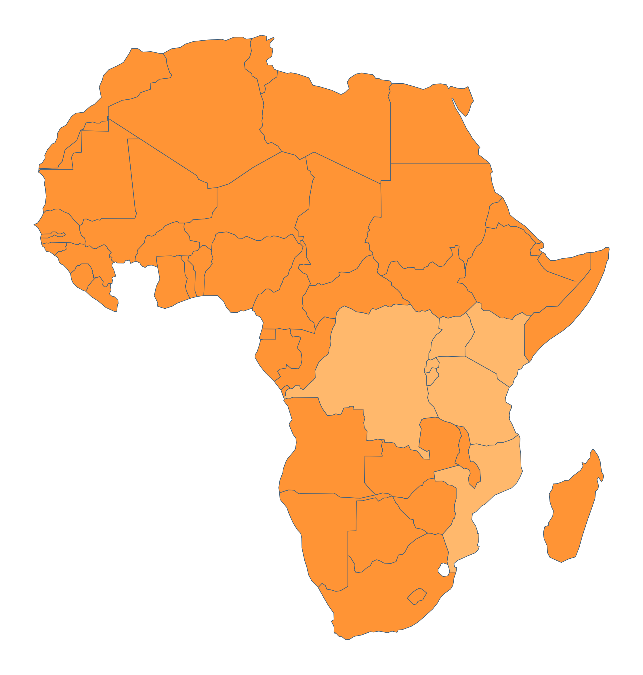 Afrika mit Suaheli