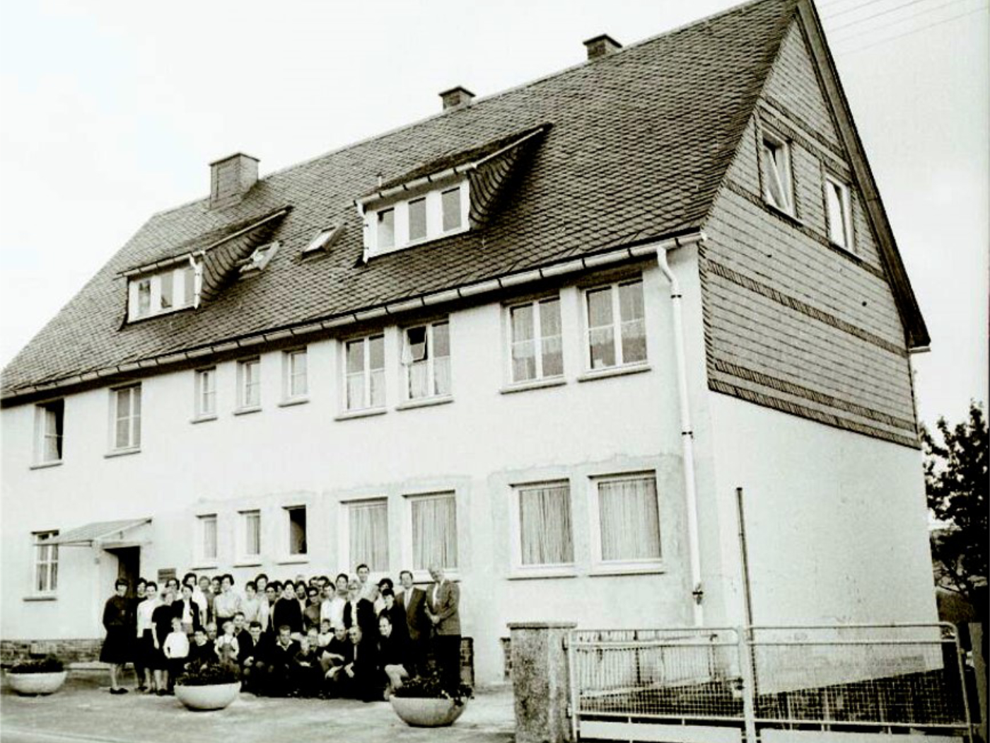 Wycliff-Gebäude erste Jahre